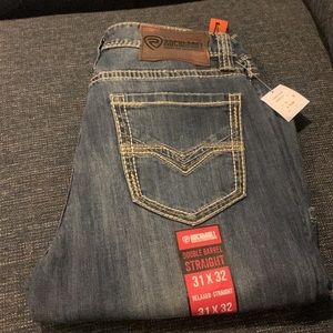Rock & Roll Denim double barrel relaxed straight